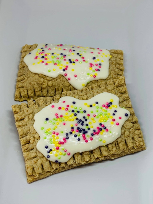 Pup Tart-Strawberry & Vanilla (large) The Blue Cerebus Dog Bakery