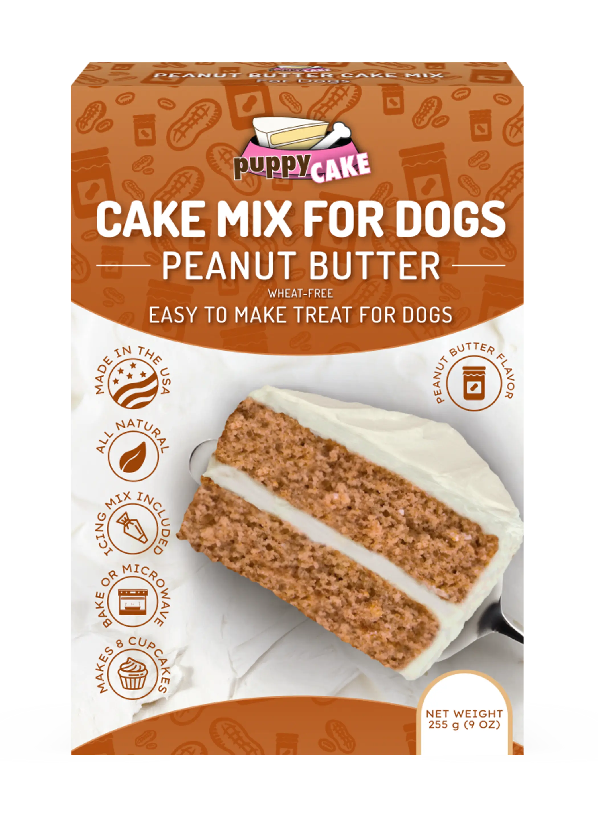 Puppy Cake Mix Peanut Butter 9oz Puppy Cake