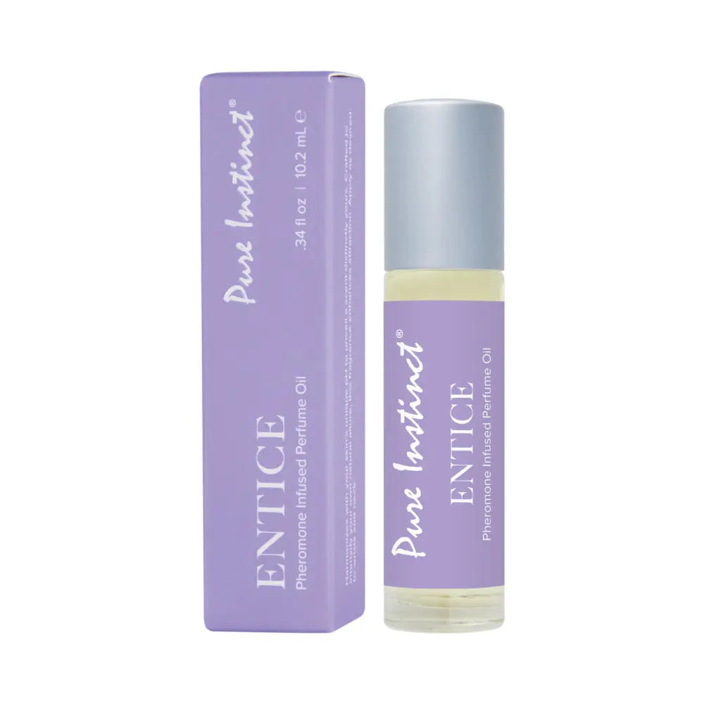 Pure Instinct Pheromone Pefume Oil Roll-On Acrylic Display with Testers & Product - GreatEagleInc