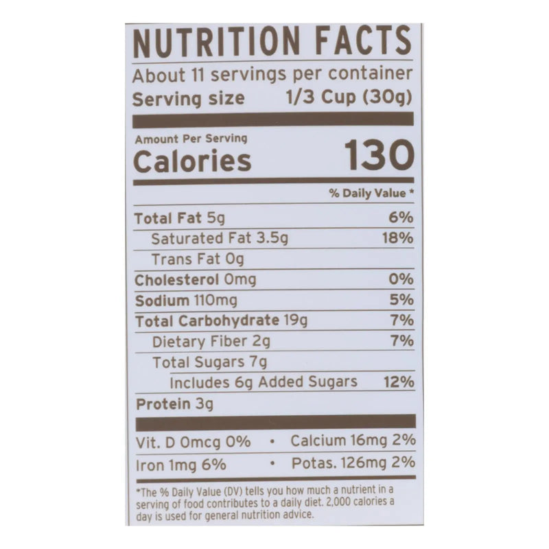 Purely Elizabeth Organic Ancient Grain Granola - Blueberry Hemp - Case Of 6 - 12 Oz. Purely Elizabeth