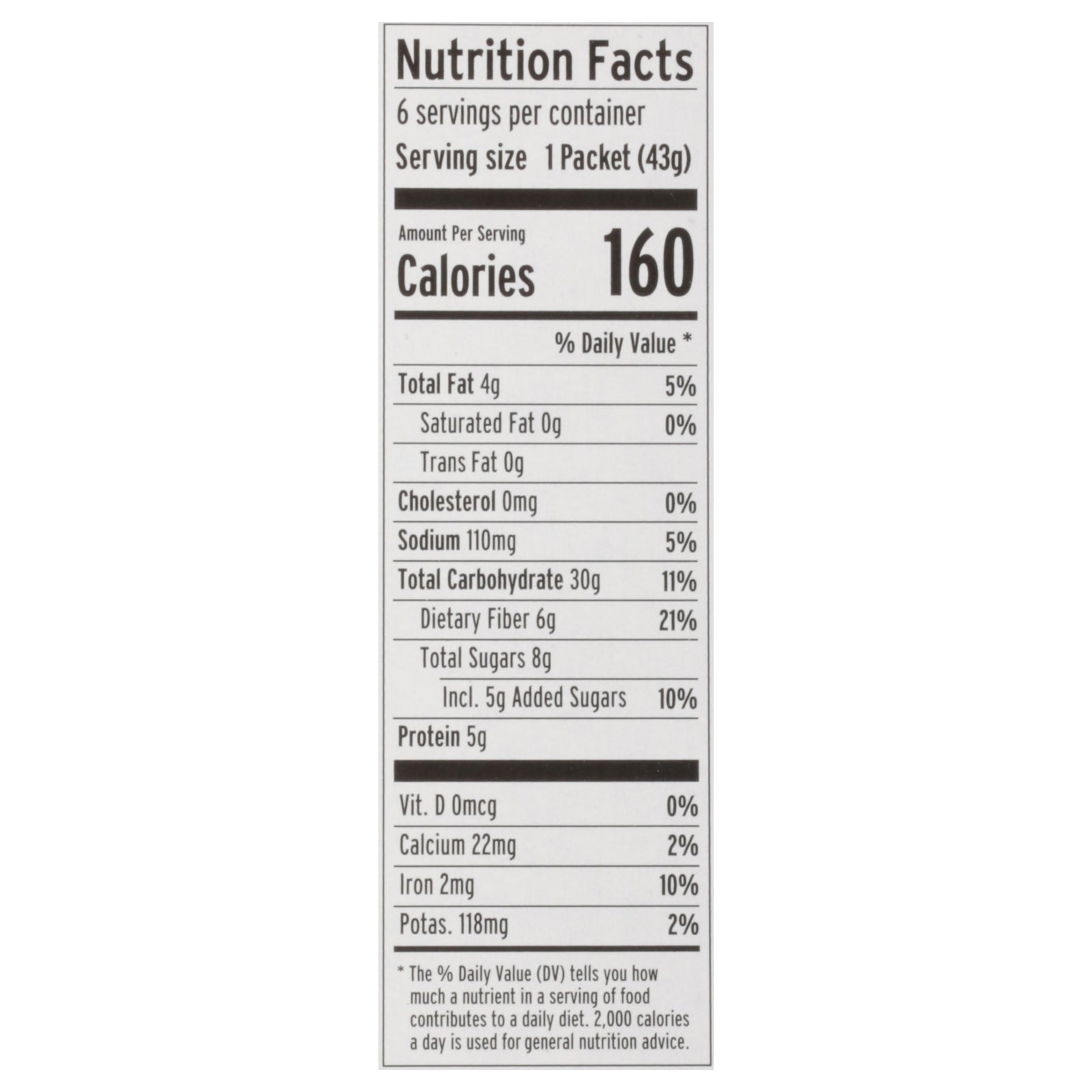 Purely Elizabeth - Sugar Free Oatmeal Banana Nut - Case Of 6-9.12 Oz Purely Elizabeth