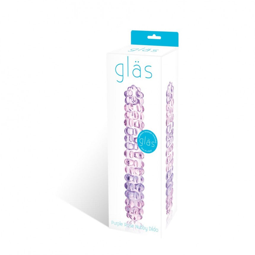 Purple Rose Nubby Dildo - GreatEagleInc
