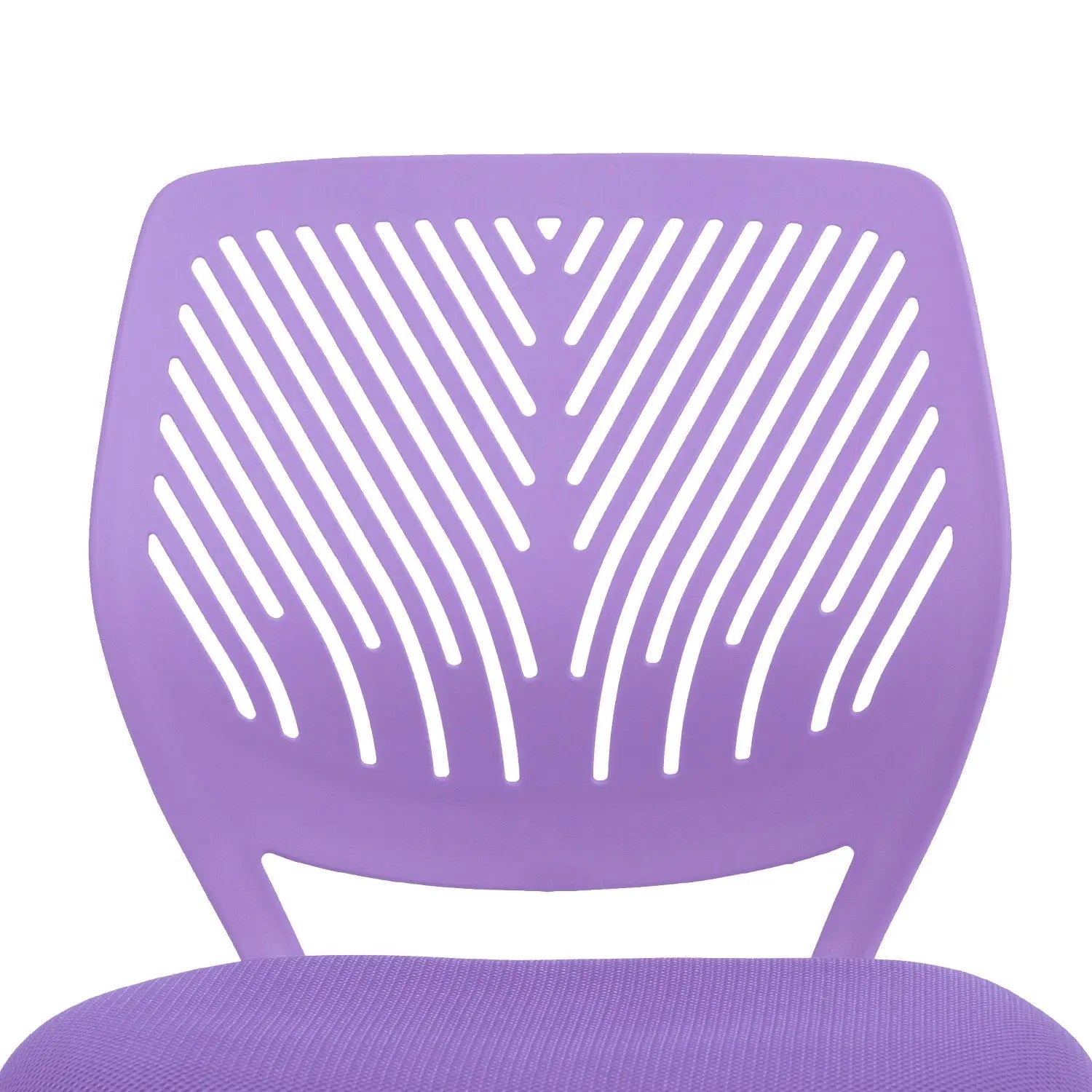 Purple and White Adjustable Height Swivel Rolling Office Chair Homeroots Office