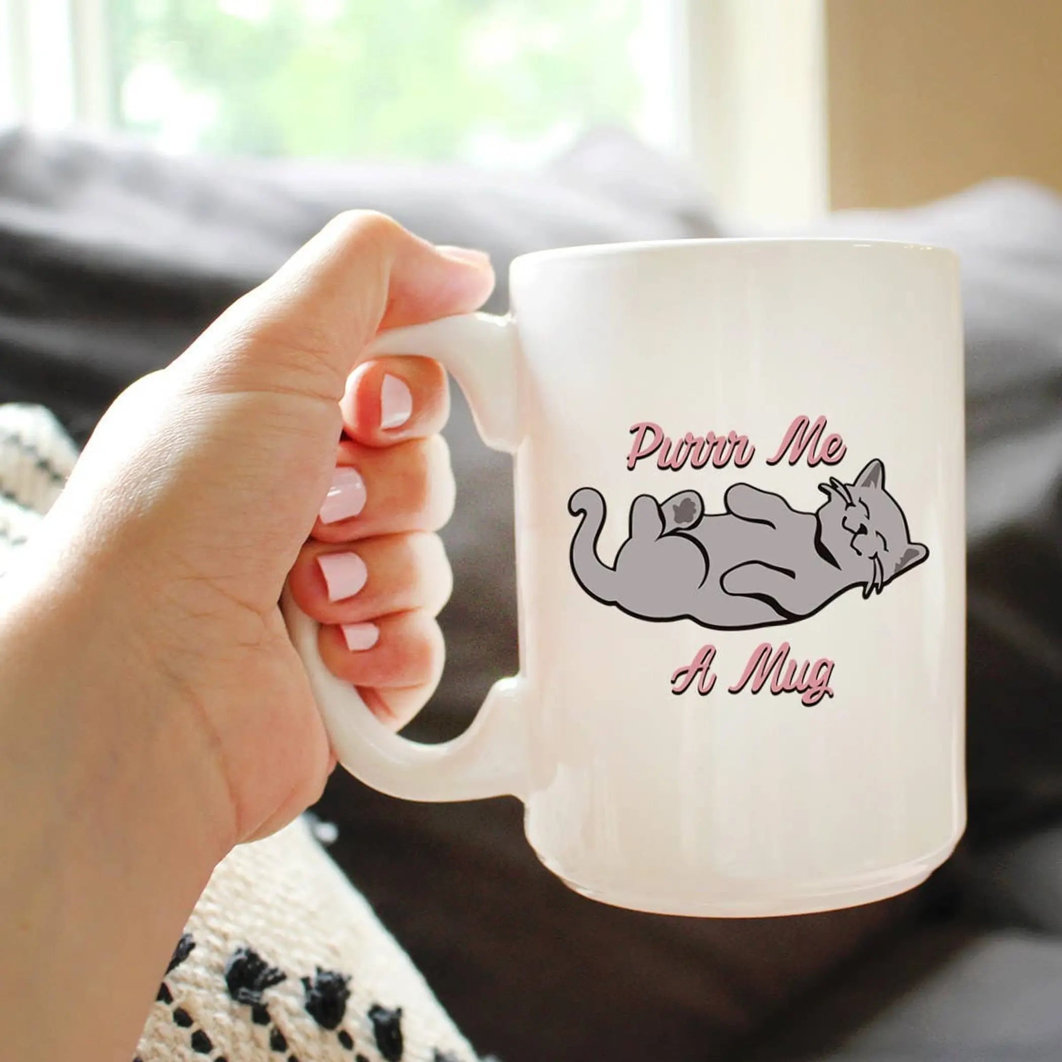 Purr Me a Mug Coffee Mug - Cat Gifts and Decor Bevvee