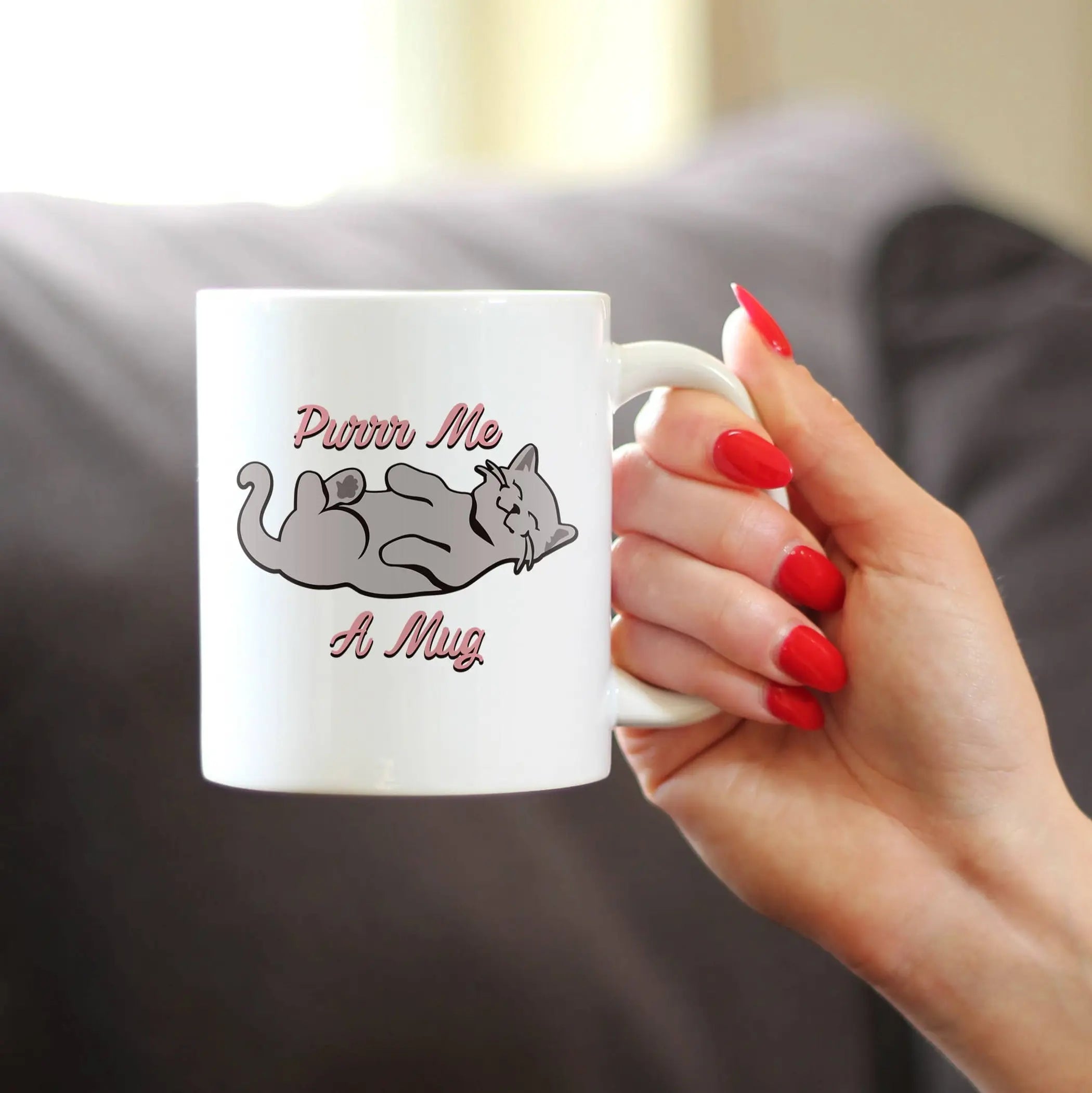 Purr Me a Mug Coffee Mug - Cat Gifts and Decor Bevvee