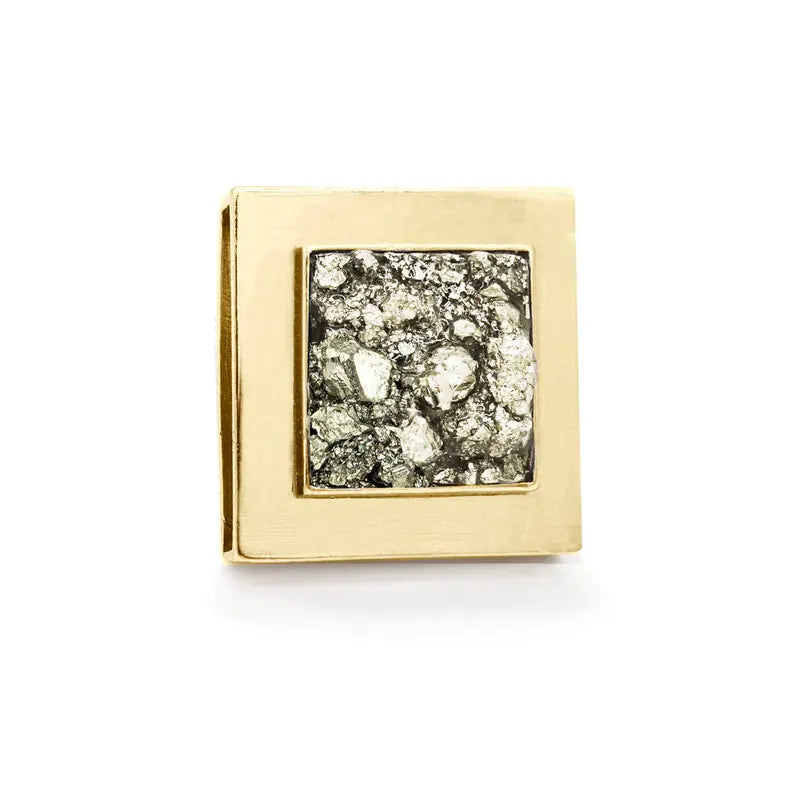 Pyrite Galaxy Collar Charm DIPHDA