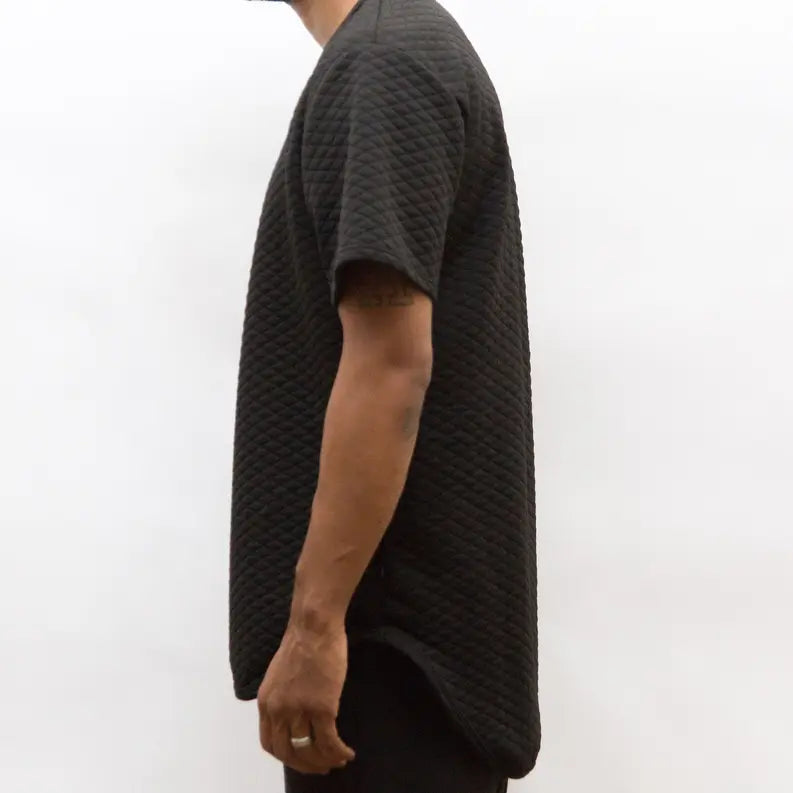 QUILTED SCALLOP TEE WEIV