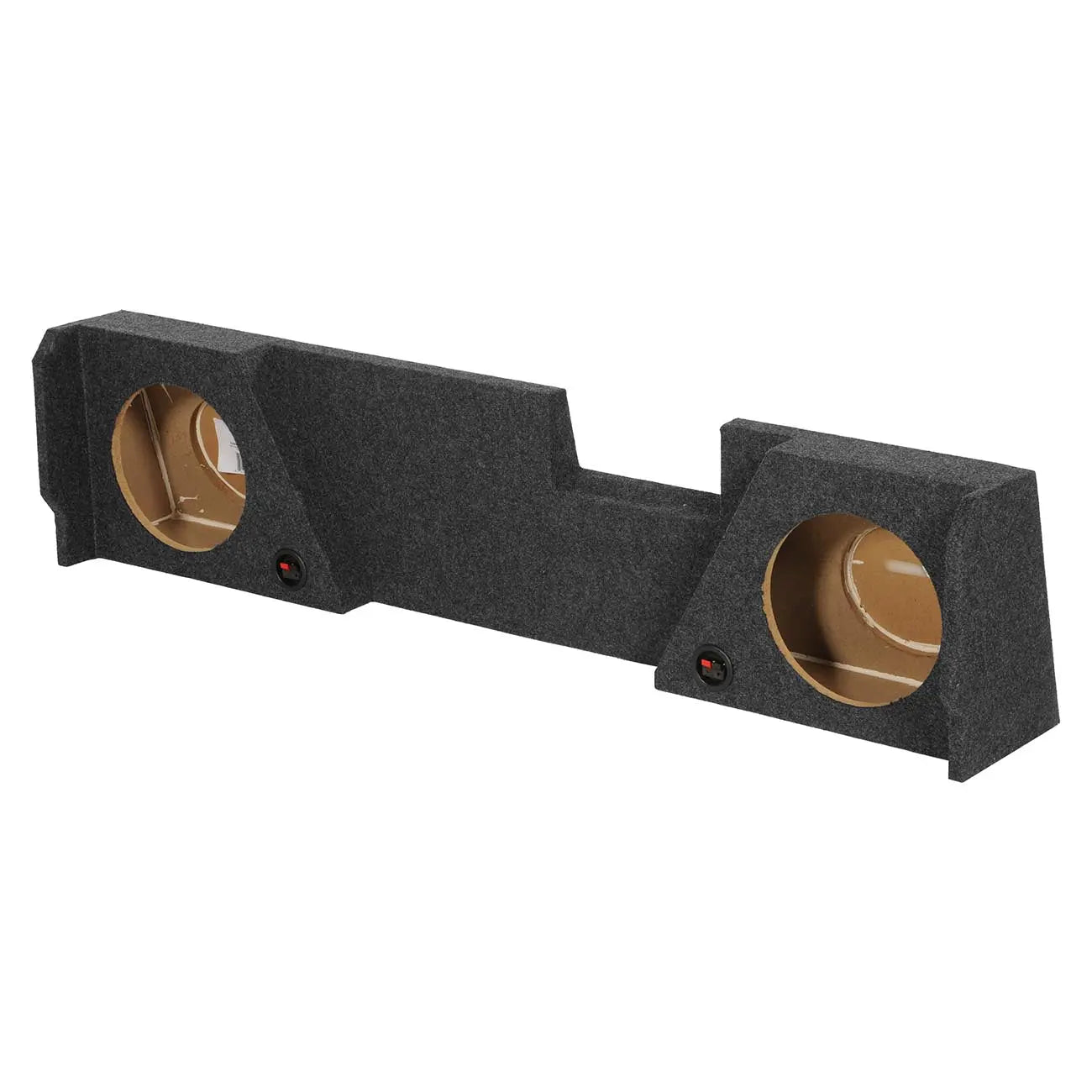 Qpower Gmc/chevy Double Cab '14-'19 Dual 10" Empty Woofer Box Qpower