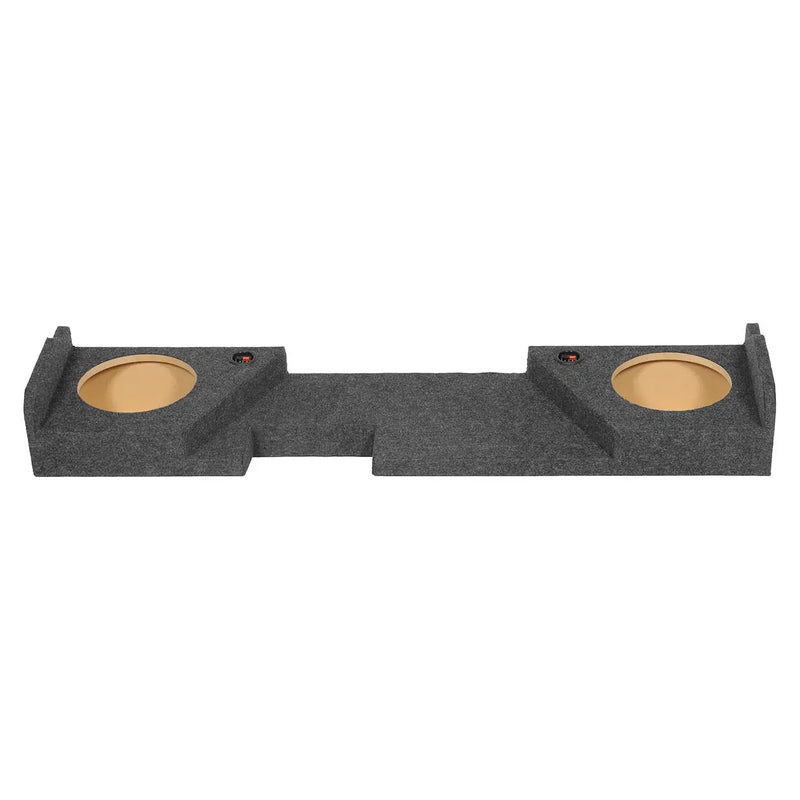 Qpower Gmc/chevy Double Cab '14-'19 Dual 10" Empty Woofer Box Qpower