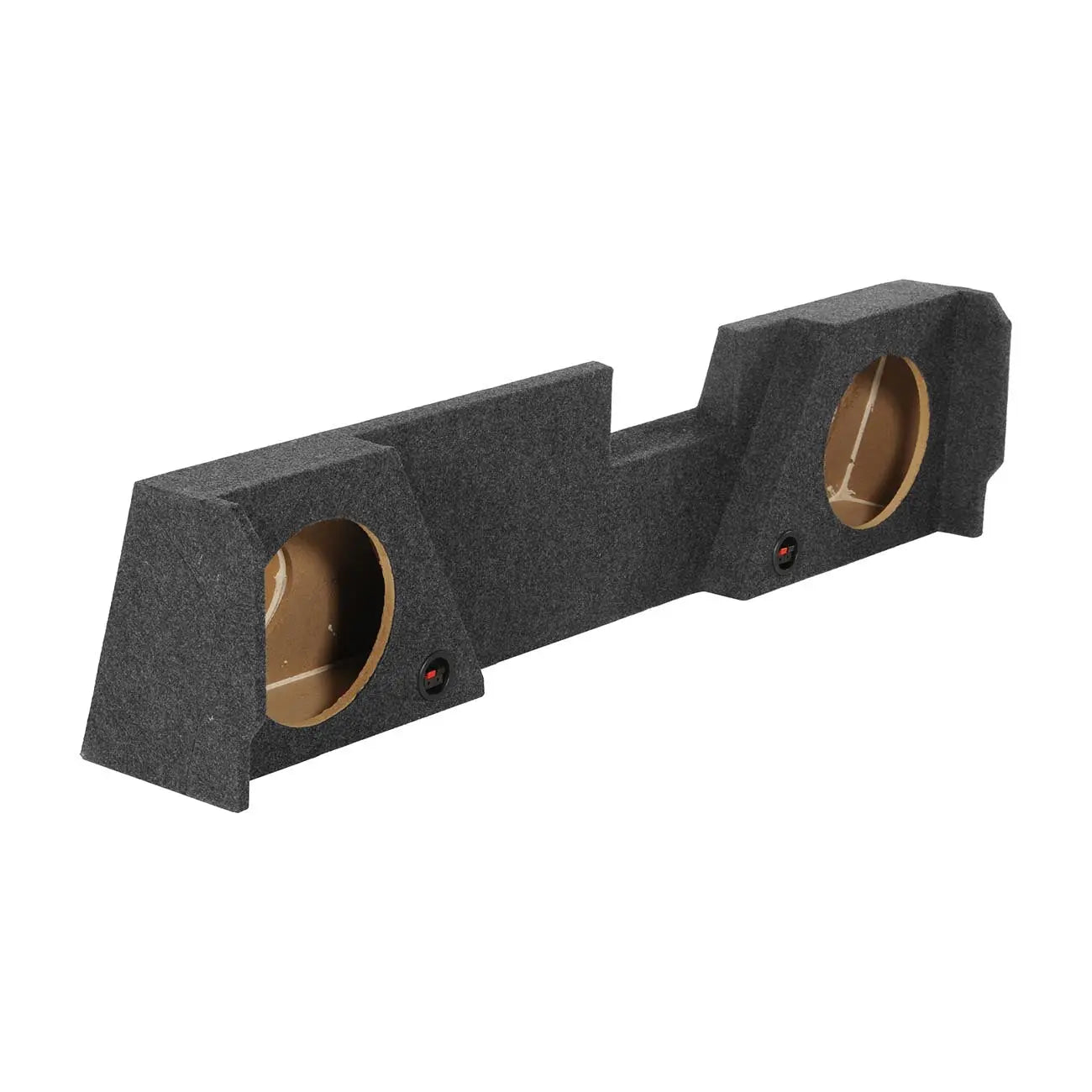 Qpower Gmc/chevy Double Cab '14-'19 Dual 10" Empty Woofer Box Qpower