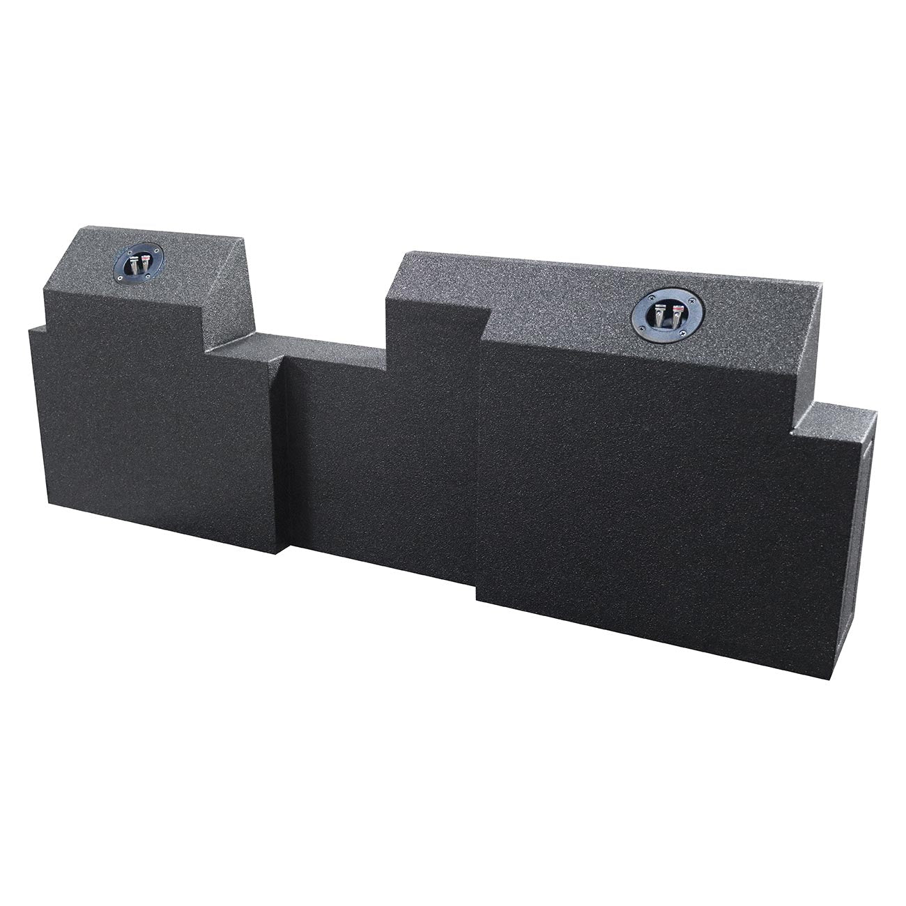 Qpower “qbomb” 2019 - 2024 Jeep Gladiator Dual 10″ Sealed Empty Woofer Enclosure Qpower