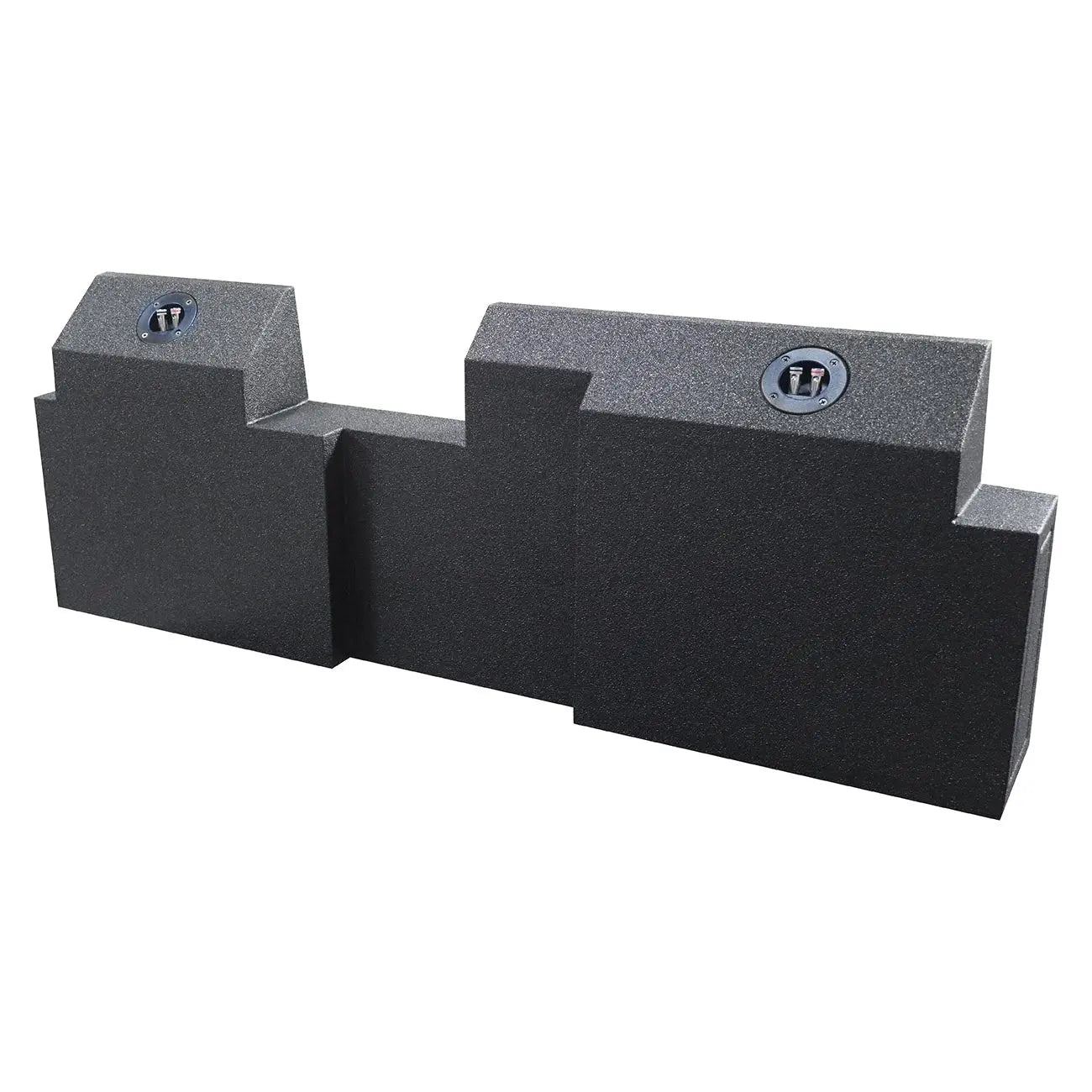 Qpower “qbomb” 2019 - 2024 Jeep Gladiator Dual 10″ Sealed Empty Woofer Enclosure Qpower