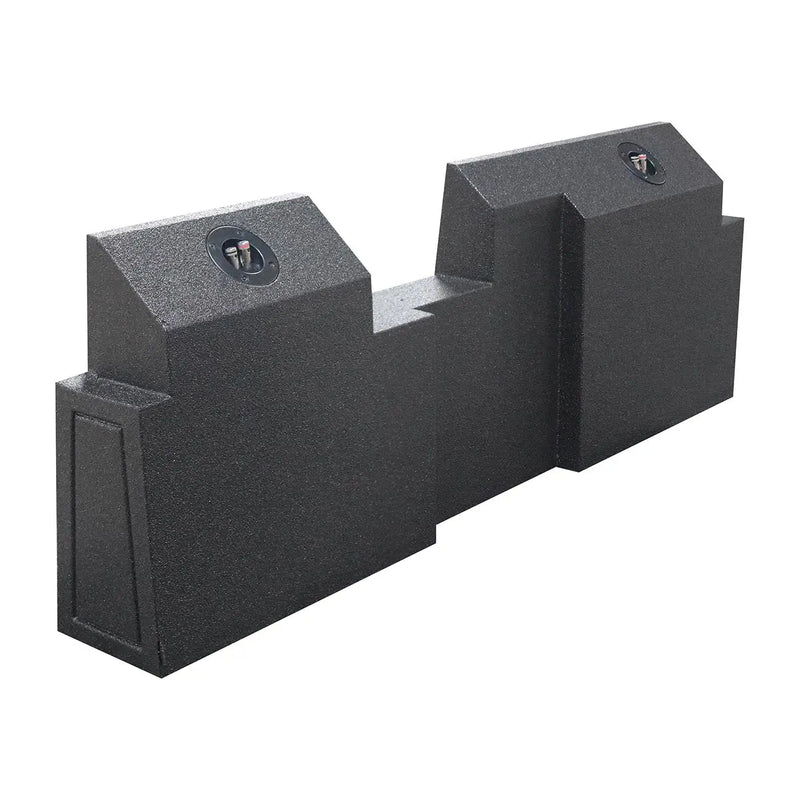 Qpower “qbomb” 2019 - 2024 Jeep Gladiator Dual 10″ Sealed Empty Woofer Enclosure Qpower