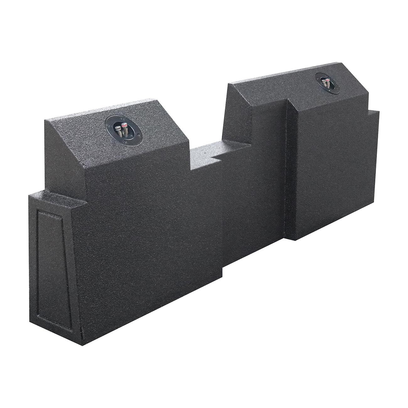 Qpower “qbomb” 2019 - 2024 Jeep Gladiator Dual 10″ Sealed Empty Woofer Enclosure Qpower