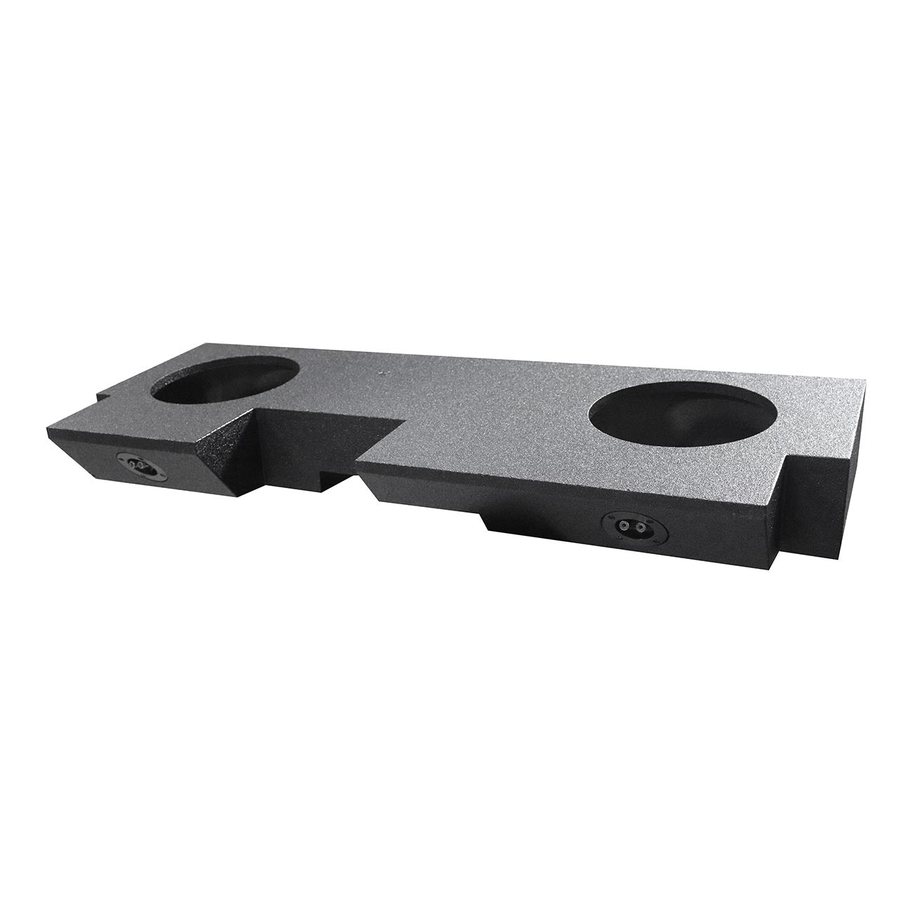 Qpower “qbomb” 2019 - 2024 Jeep Gladiator Dual 10″ Sealed Empty Woofer Enclosure Qpower