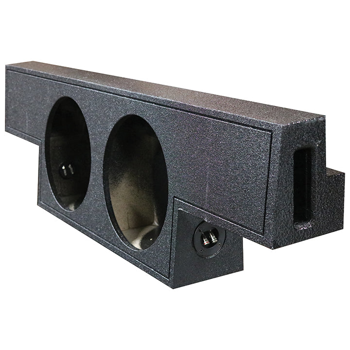Qpower "qbomb" Chevy/gmc Crew Cab '04-'06 Dual 12" Vented Empty Woofer Box Qpower