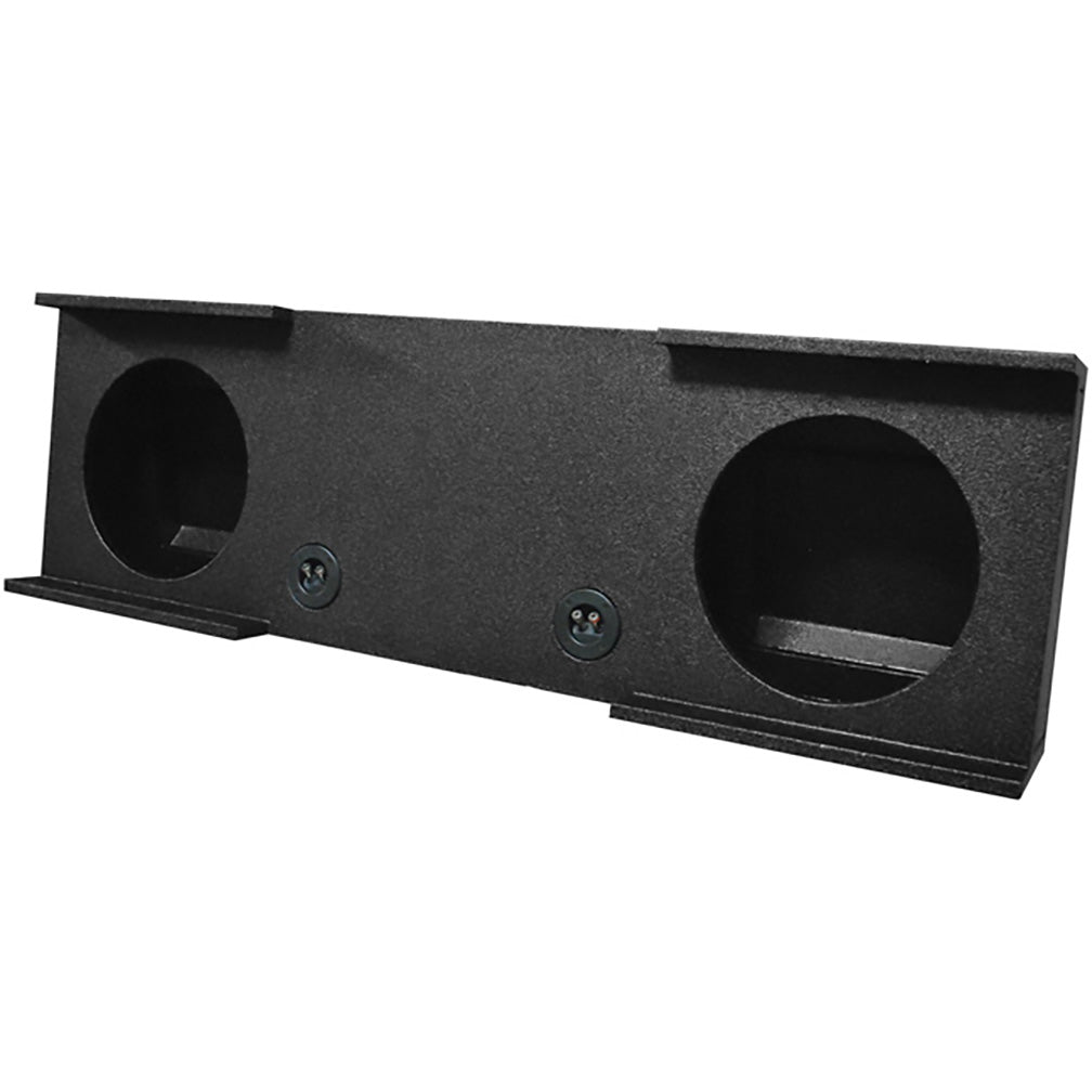 Qpower "qbomb" Chevy/gmc Crew Cab '07-'13 Dual 12" Empty Woofer Box Qpower
