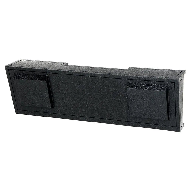 Qpower "qbomb" Chevy/gmc Crew Cab '07-'13 Dual 12" Empty Woofer Box Qpower