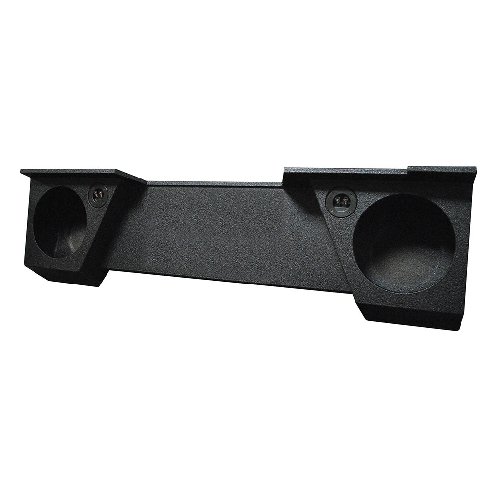 Qpower "qbomb" Chevy/gmc Extended Cab "high Transmission" '07-'13 Dual 10" Empty Woofer Box Qpower