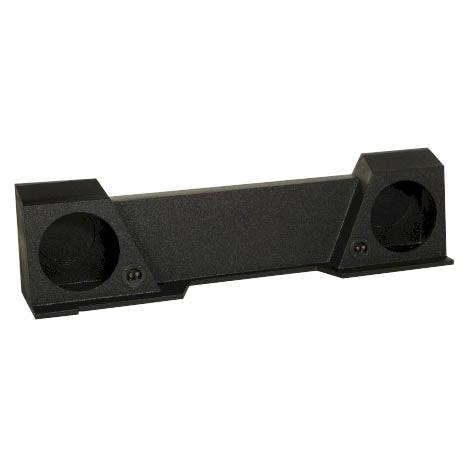 Qpower "qbomb" Chevy/gmc Extended Cab "high Transmission" '07-'13 Dual 10" Empty Woofer Box Qpower