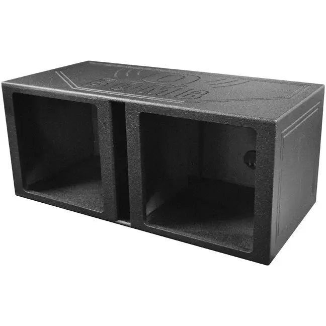 Qpower "qbomb" Dual Square 15" Vented Empty Enclosure Qpower