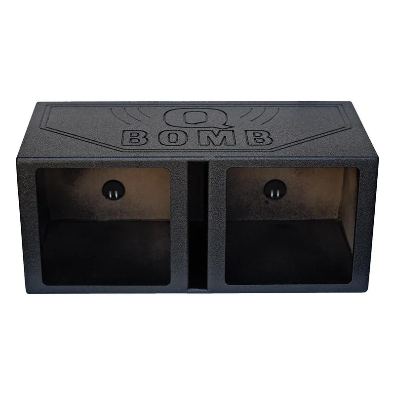 Qpower "qbomb" Dual Square 15" Vented Empty Enclosure Qpower