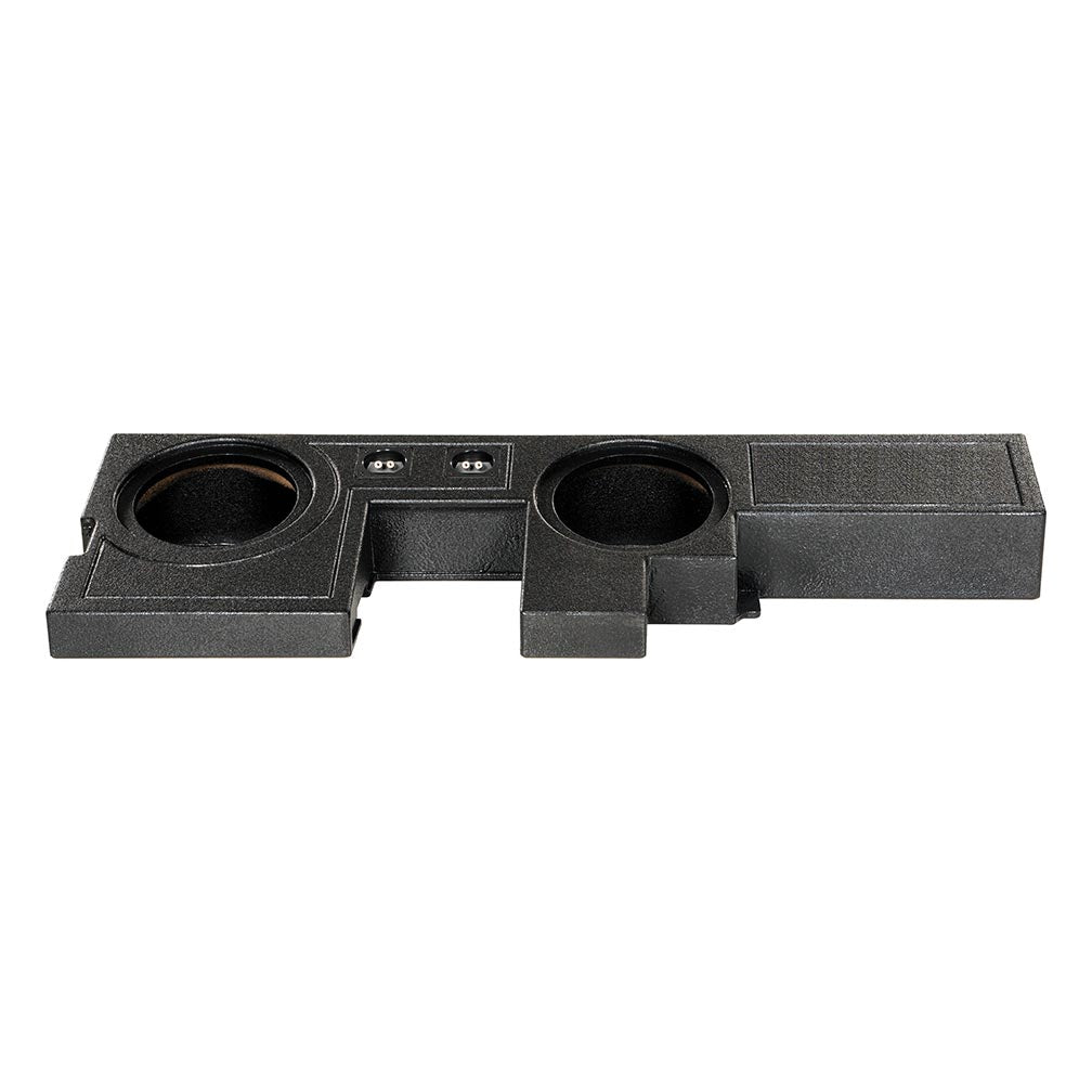 Qpower "qbomb" Ford F-series Super Duty Crew Cab '00-'16 Dual 10" Vented Empty Woofer Box Qpower