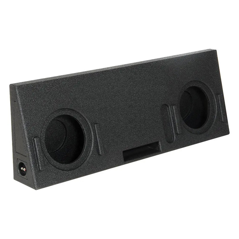 Qpower "qbomb" Toyota Tundra Crew Max Cab '14 -'21 Dual 10" Vented Woofer Enclosure Qpower