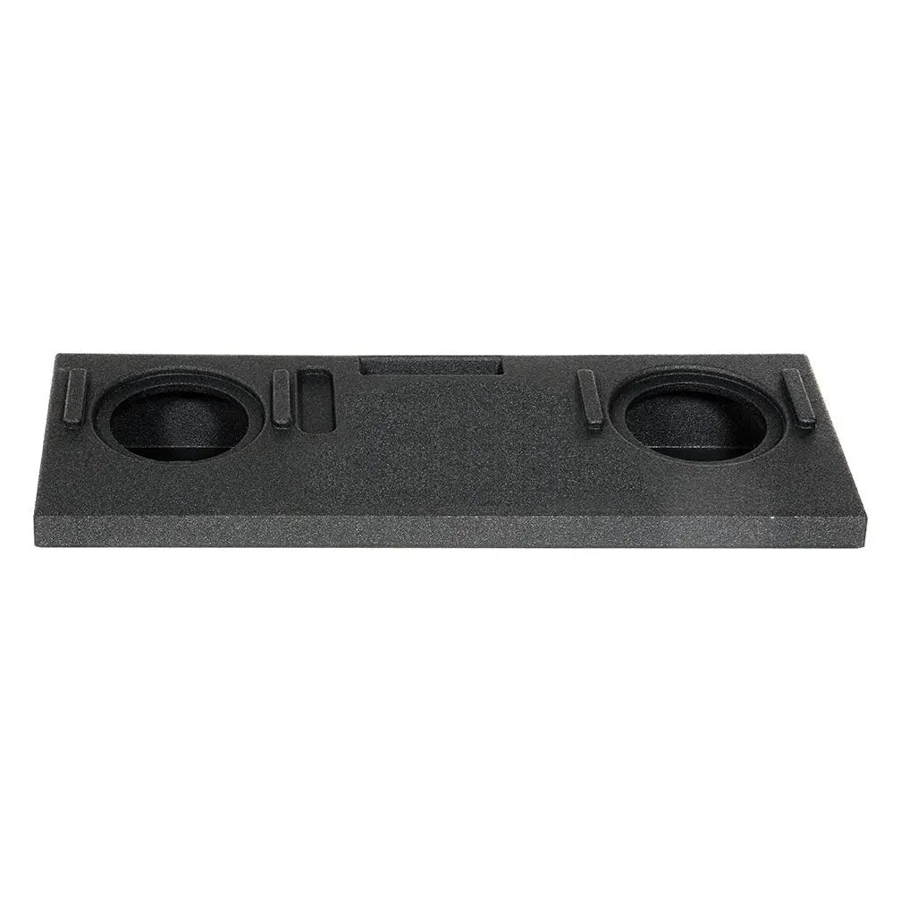 Qpower "qbomb" Toyota Tundra Crew Max Cab '14 -'21 Dual 10" Vented Woofer Enclosure Qpower
