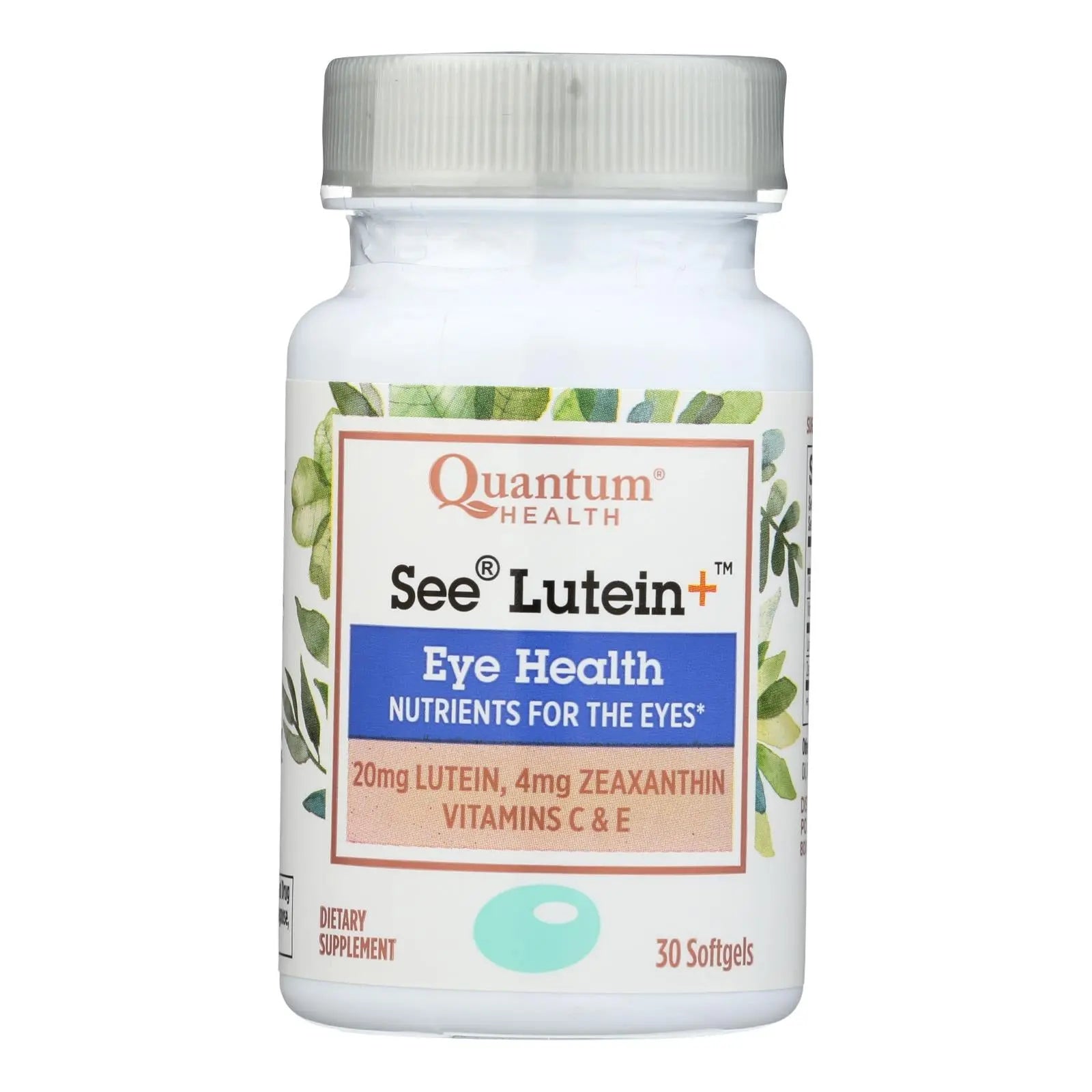 Quantum Research - See Lutein Eye Health - 1 Each - 30 Sgel Quantum Research
