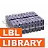 Quantum Tape, LTO, Ultrium-7, MR-L7LQN-BC 6TB/15TB, LTO-7, Labeled, Lib Pack QUANTUM