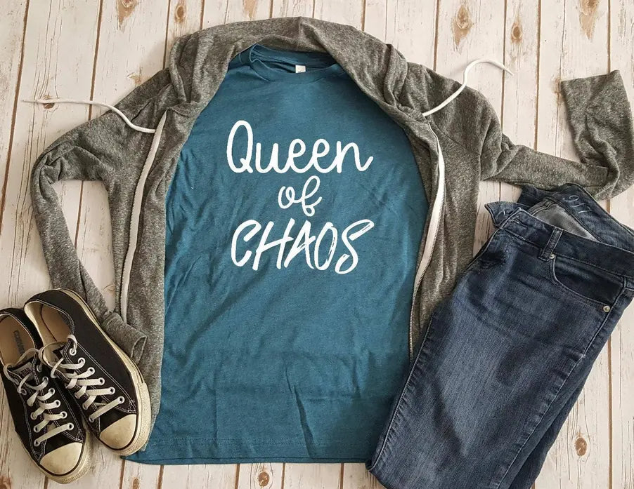 Queen of Chaos Unisex Shirt BLN Designs