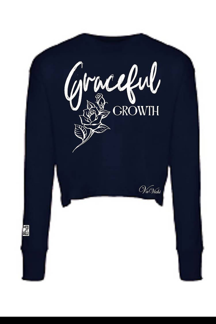Queens Graceful Growth LS/SS Crop VaVichi Clothiers
