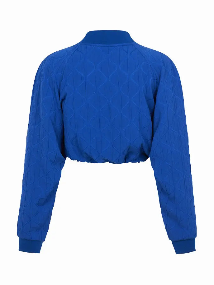 Quilted Bomber Jacket Nocturne