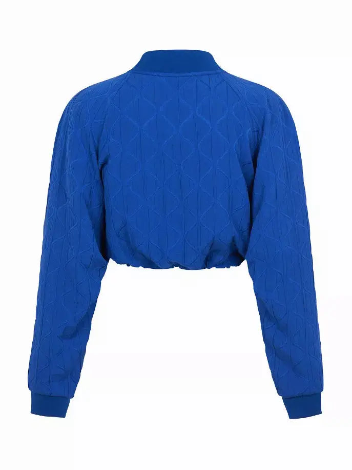 Quilted Bomber Jacket Nocturne