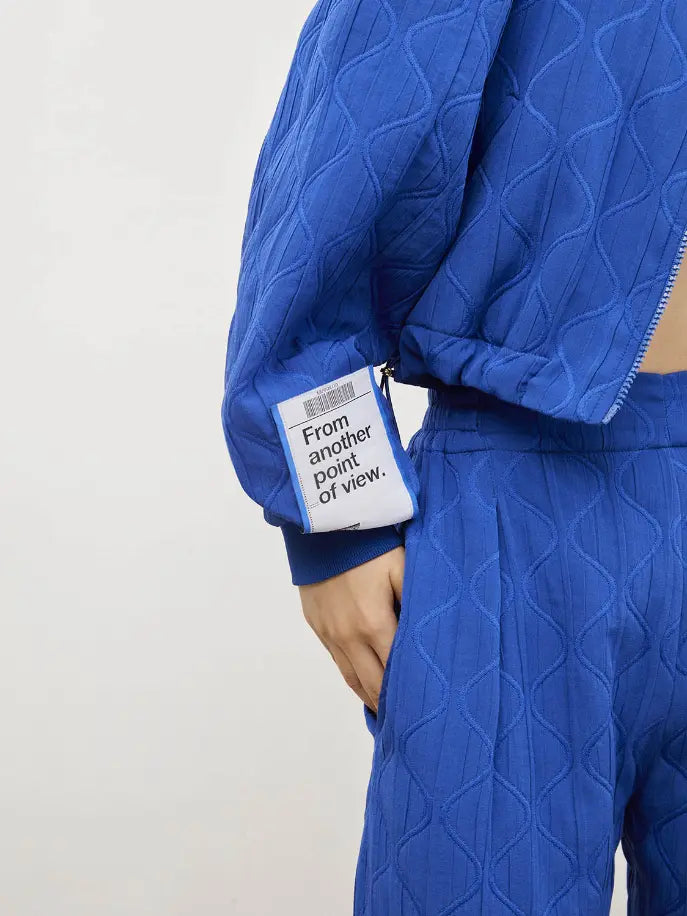 Quilted Bomber Jacket Nocturne