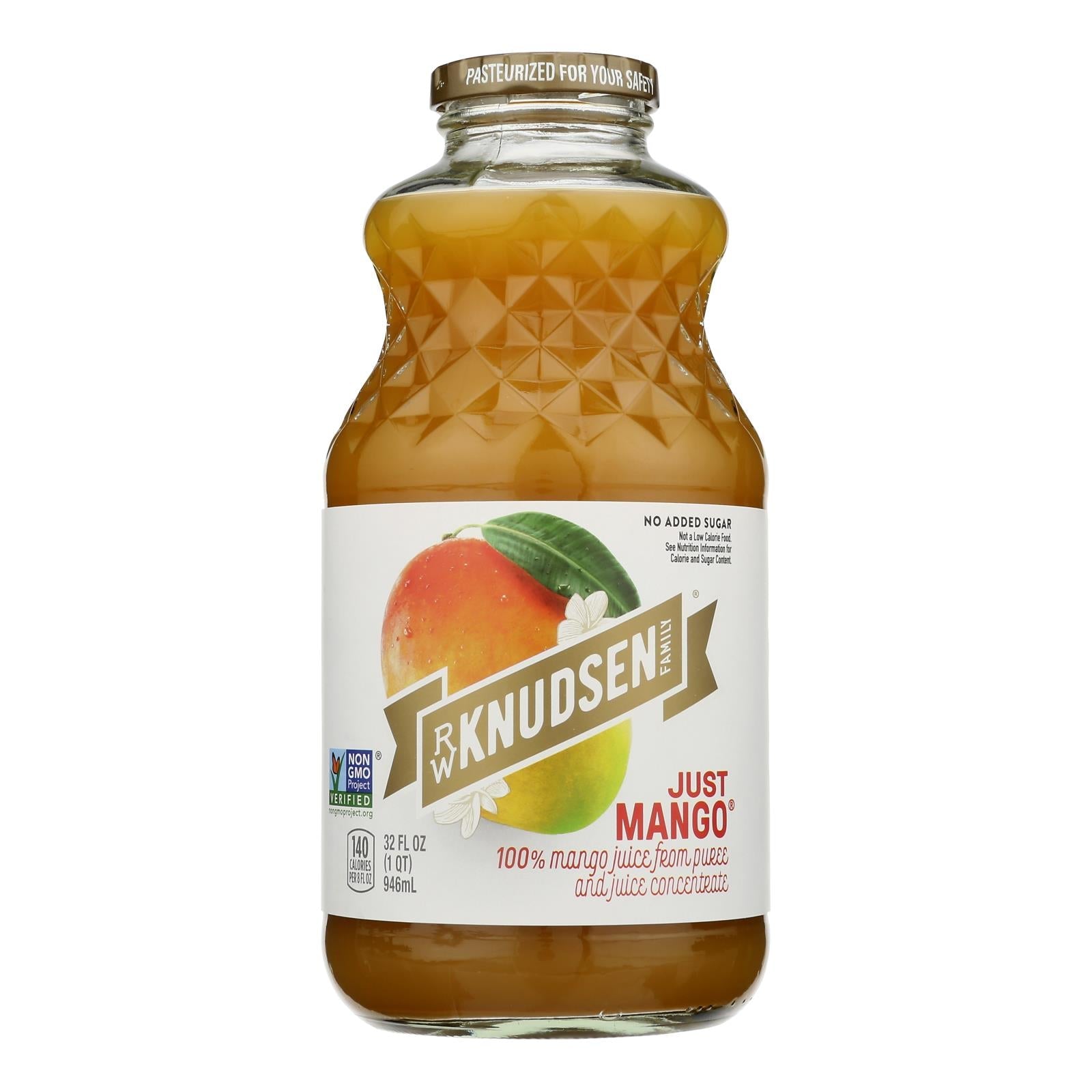 R.w. Knudsen - Juice Just Mango - Case Of 6-32 Fz R.w. Knudsen