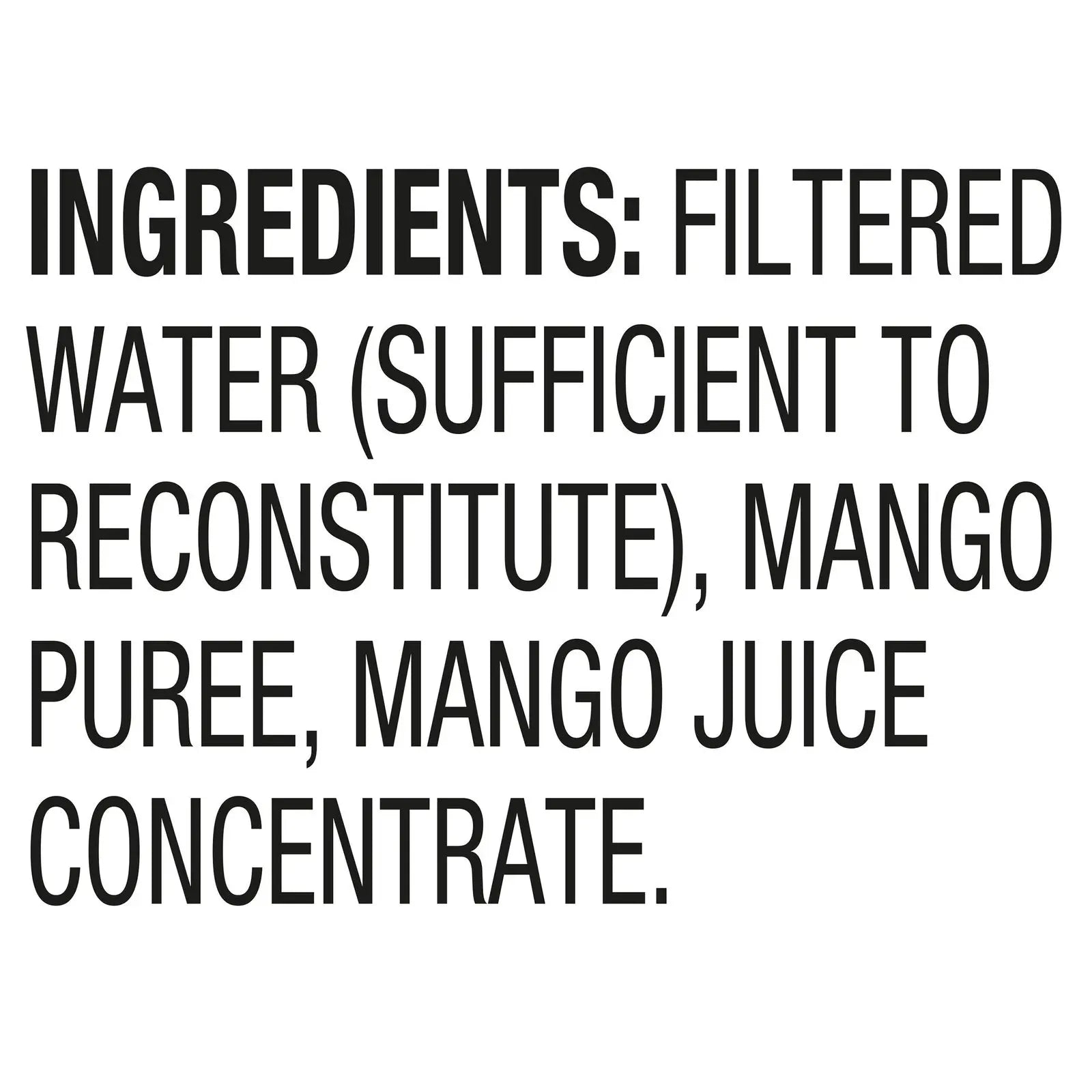 R.w. Knudsen - Juice Just Mango - Case Of 6-32 Fz R.w. Knudsen