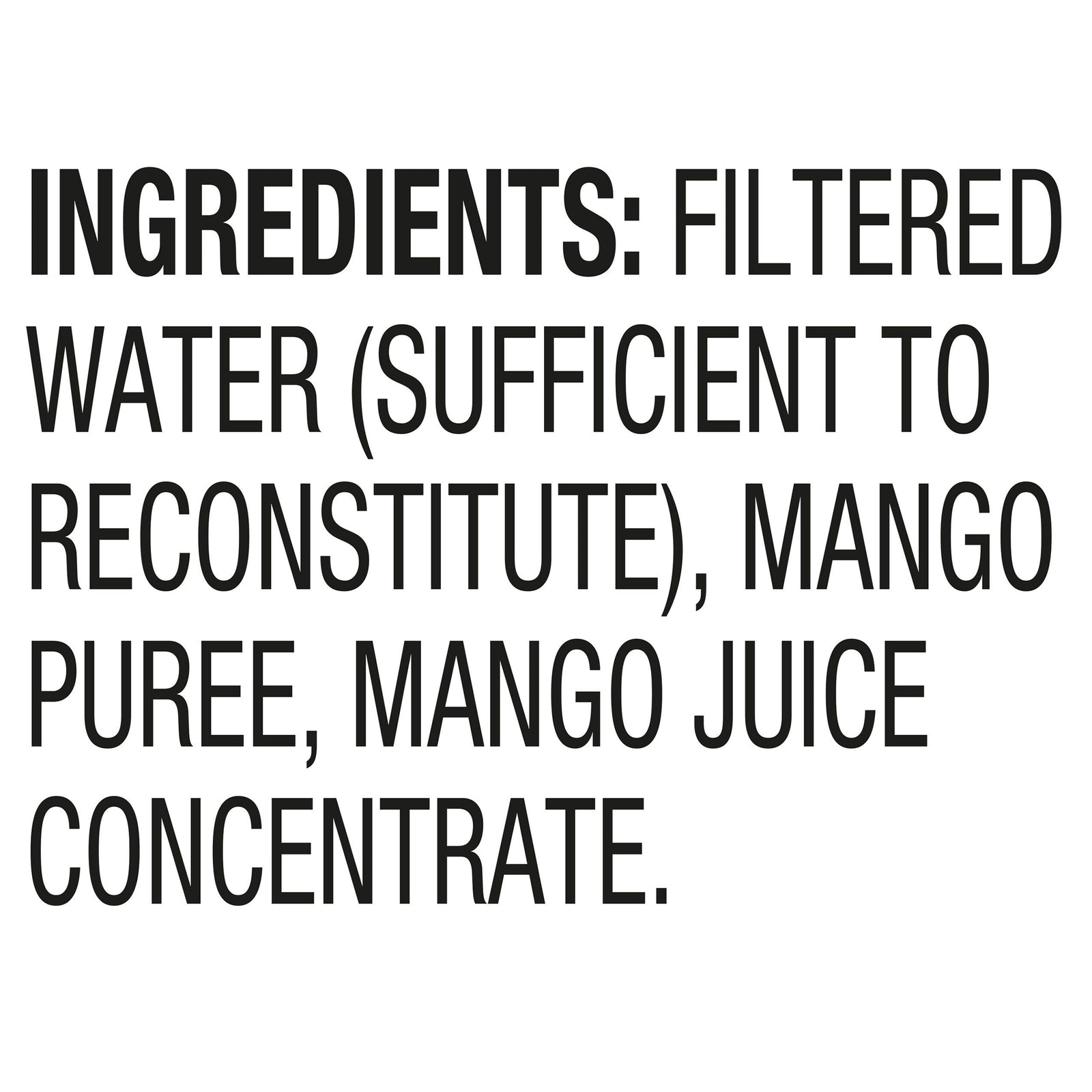 R.w. Knudsen - Juice Just Mango - Case Of 6-32 Fz R.w. Knudsen