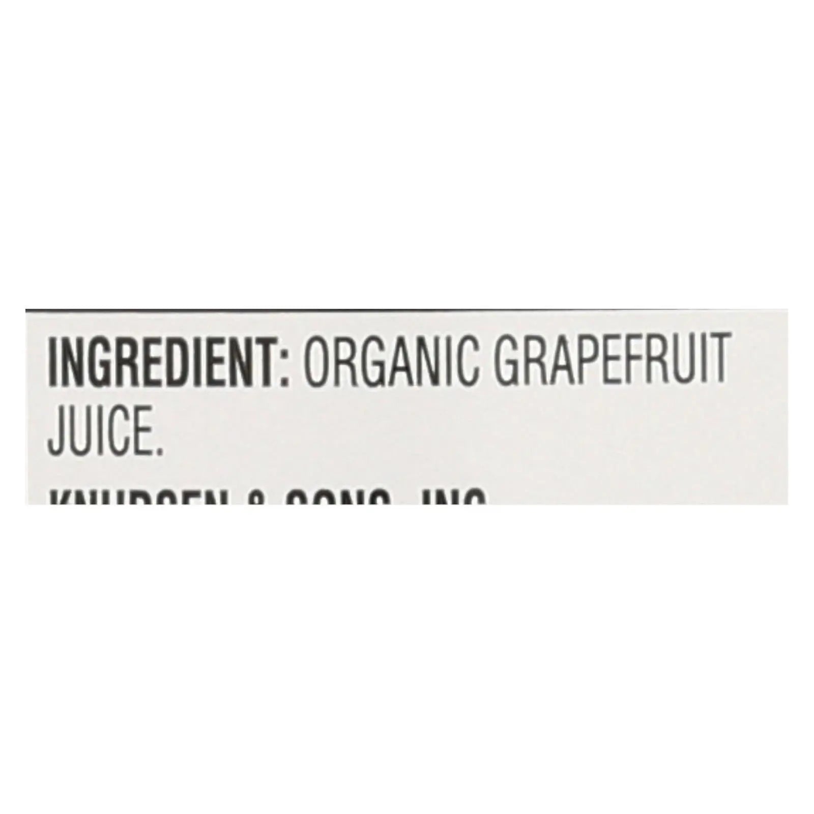 R.w. Knudsen - Organic Juice - Grapefruit - Case Of 6 - 32 Fl Oz R.w. Knudsen