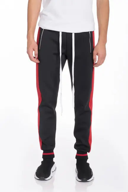 RALLY TRACK SET- BLACK/RED WEIV