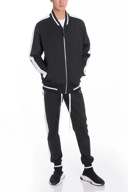 RALLY  TRACK SET- BLACK/ WHITE WEIV