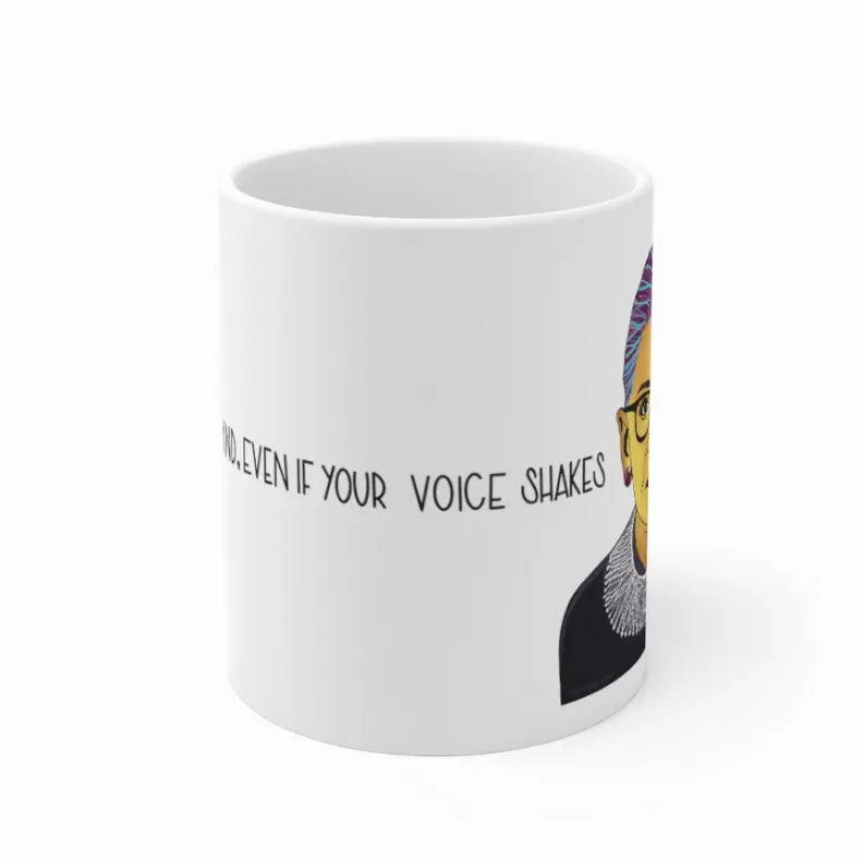RBG Pop Art Coffee Mug Black Cat Bazaar