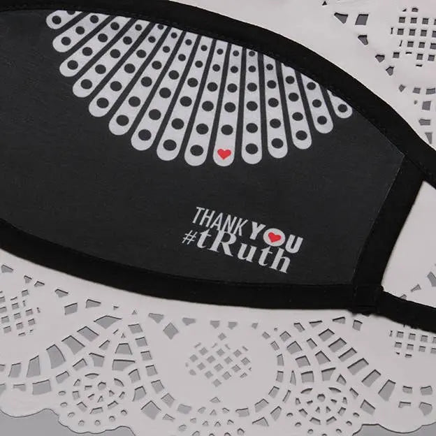 RBG "Thank You" Face Mask LIANE FRIED STUDIO