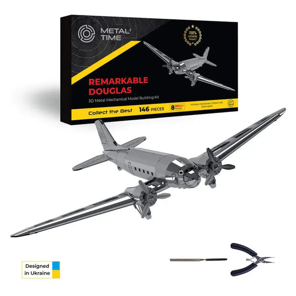 REMARKABLE DOUGLAS AIRCRAFT METAL-TIME