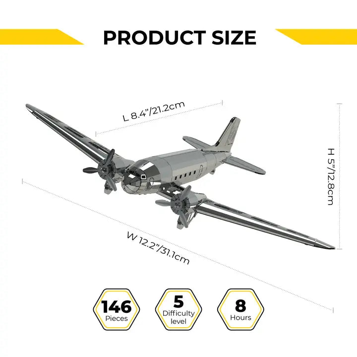 REMARKABLE DOUGLAS AIRCRAFT METAL-TIME