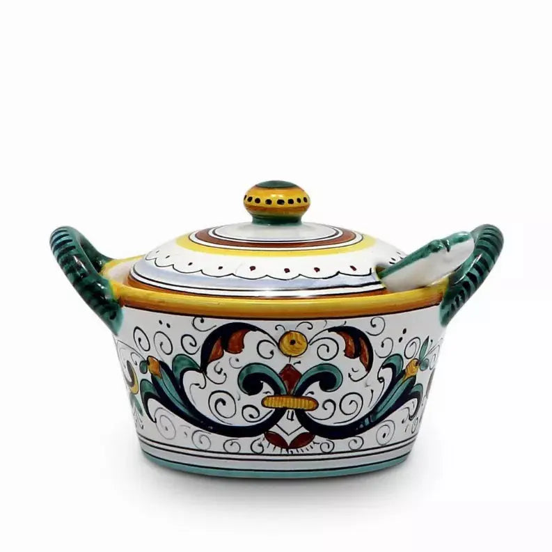 RICCO DERUTA BUTTER TRAY & CHEESE BOWLS Artistica Italian Gallery