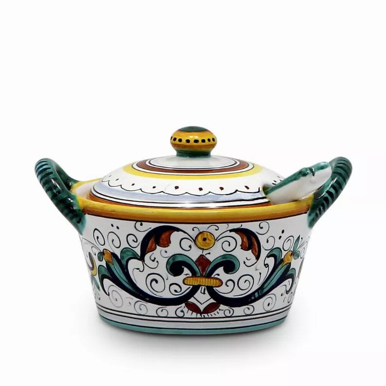 RICCO DERUTA BUTTER TRAY & CHEESE BOWLS Artistica Italian Gallery