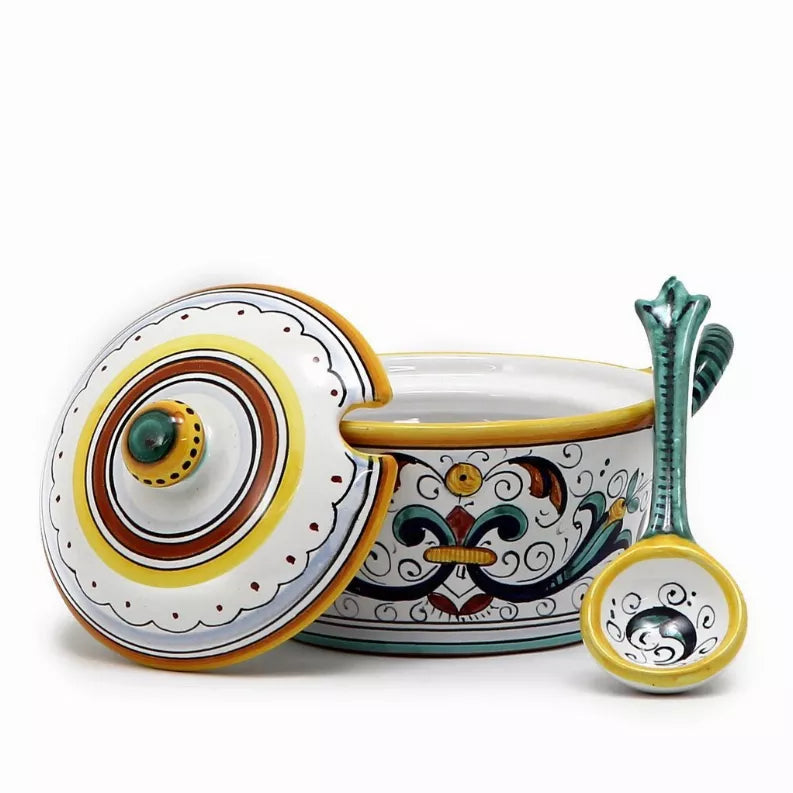 RICCO DERUTA BUTTER TRAY & CHEESE BOWLS Artistica Italian Gallery