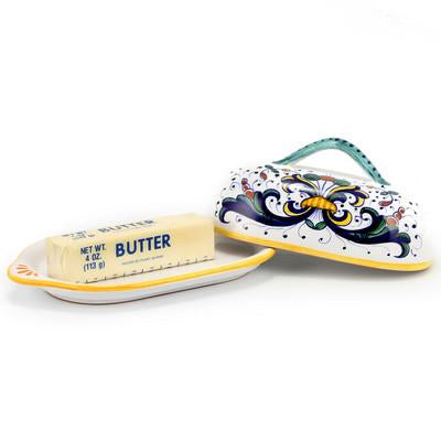 RICCO DERUTA BUTTER TRAY & CHEESE BOWLS Artistica Italian Gallery